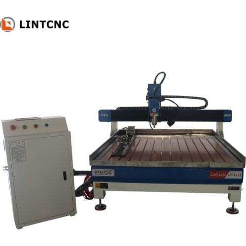 Desktop Mini CNC Engraving Machine 1212 1200*1200 4 Axis CNC Router With 2.2kw 3.0kw Spindle For Metal Plywood PCB Cutting