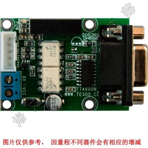 Optical Isolation Module for RS232/TTL TTL/TTL LED Display Voltage Current Voltmeter Ammeter to DB8 Connector