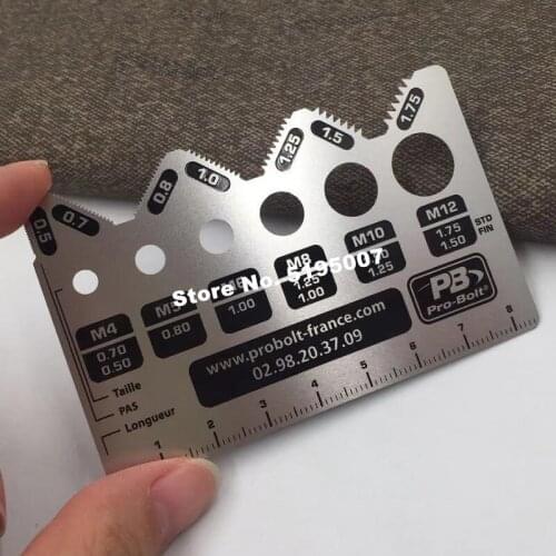 Cheap price cut out metal business stainless steel card