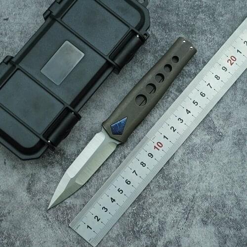 LiBing Original Folding Knife Titanium Alloy Handle M390 Blade Outdoor Camping Survival Kitchen Knife Multifunctional EDC Tools