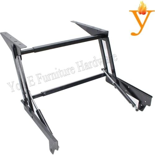 Lift Furniture Hardware Frames Coffee Table Mechanism With Gas Springs B13