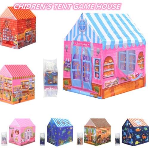 Portable Childrens Tents Play Indoor Outdoor Yard Kids House Play Tent Pretend Playhouse birthday Xma Gift Tents for girs boys