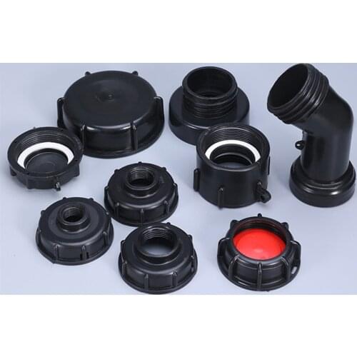 Durable Ibc Tank Fittings S60X6 Coarse Threaded Cap to 1/2" 3/4" 1" Adapter Connector Replacement Valve Connectors