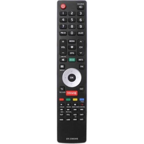Remote Control Controller Replacement for ER-33903 ER-33903HS Hisense LCD TV 55K600XWSEU3D LTDN55K600XWSEU3D LHD32K360WSEU LTD