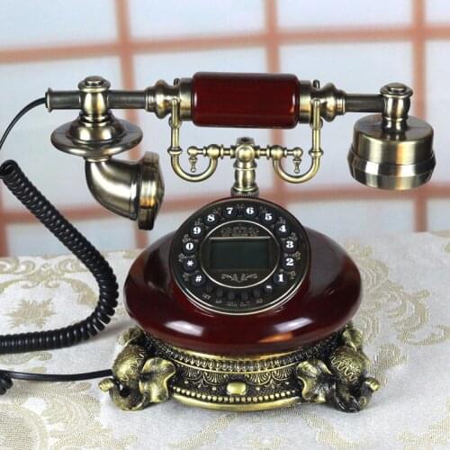 Retro phone home decoration gifts Household items Good luck gift business gifts Vintage telephone