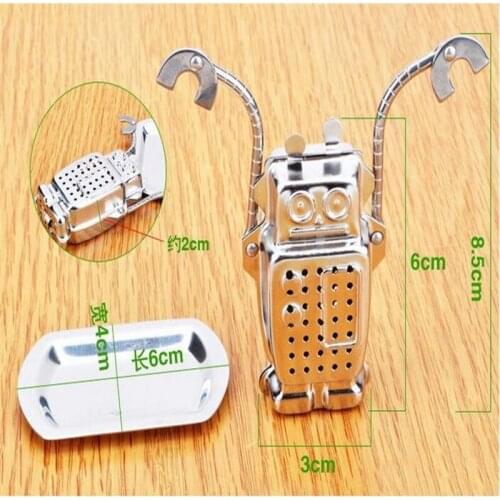 Stainless Steel Tea Strainer Household Robot Tea Infuser