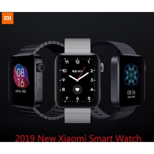 2019 New Xiaomi Smart Watch MIUI For Watch Xiaomi Wear App Bluetooth4.2 WiFi Pogo in Charging Heart Rated Activity Tracked