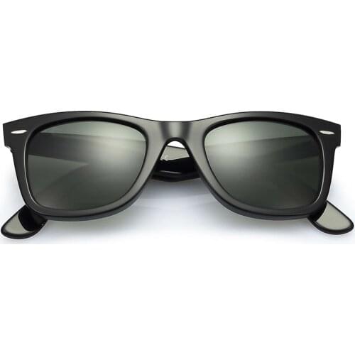 Glass lens retro sunglasses women men Acetate sun glasses Luxury Brand Designer Goggles driving sunglasses Female Square Oculos