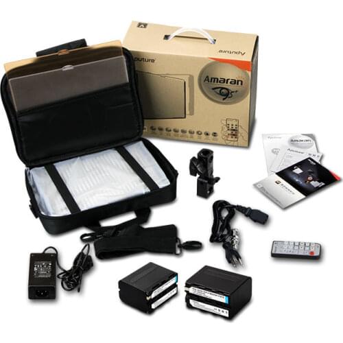 Aputure Amaran AL-HR672 W LED Video Light Panel for Camcorder and DSLR Cameras (AL-HR672W)