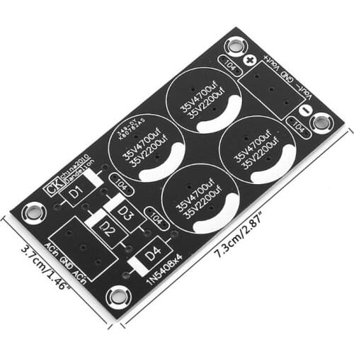 Rectifier Filter Power Supply Board Amplifier Dual Power PCB Bare Board