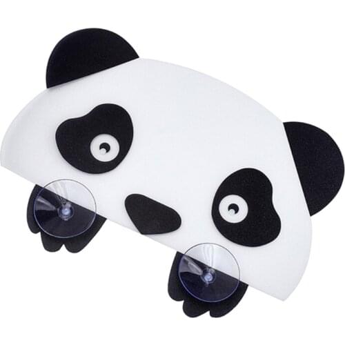 Kitchen Sink Water Splash Guard with Sucker Waterproof Screen Board Baffle Plate QX2E