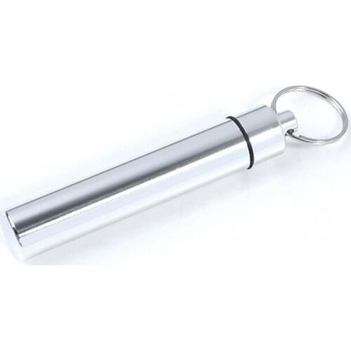 6Pcs Stainless Steel Toothpick Household Travel Tooth pick With Case Oral Clean