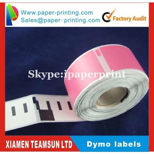 200 X rolls DYMO COMPATIBLE Labels 99010 pink colors also supply Orange yellow Green custom colors etiquette