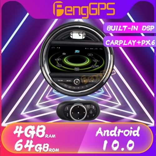 128G Android 10 Car Radio For BMW MiNi Cooper R56 R60 2015 - 2019 Multimedia Video Player Navigation GPS Auto 2 din 2 din no dvd