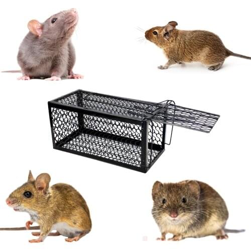 Auto Spring Rat Trap Rat Cage Mice Rodent Animal Control Catch Bait Hamster Mouse Trap Home Repeller Catch MouseTrap Rat Killer