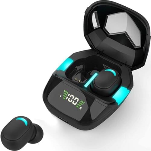 G7S Wireless BT5.1 earphones In-ear Sports Gaming Earbuds HiFi Sound Quality 3D Stereo Sound Effect with LED Display Screen