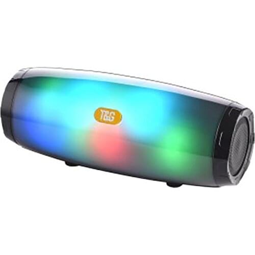 Portable Bluetooth Speaker Stereo Column RGB LED Light Subwoofer Wireless Outdoor Soundbar support FM Radio USB TF