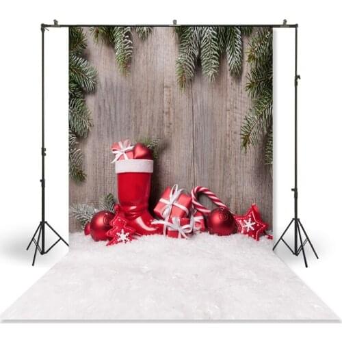 HUAYI Photography Backdrop Newborns Baby Child Photo Booth Background Christmas Xmas Holiday Family Party Photodrops XT-4544