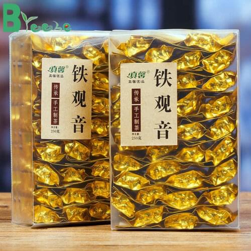 Oolong Chinese Tea 2021 Iron Goddess of Mercy Tea Total 250g (25 X Small Package10g)