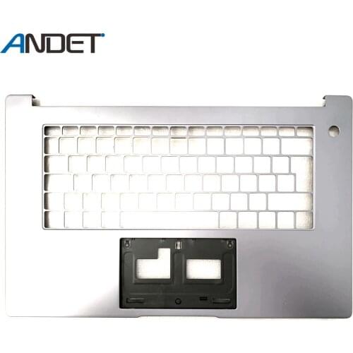 Laptop US UK Keyboard Bezel For Huawei Honor Magicbook 15 2019 Ruilong Type Empty Palmrest Cover Upper Case KB Bezel Silver Grey
