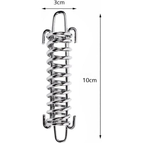 Camping Tent Spring Buckle Set Premium Porch Swing Spring Awning Rope Tensioner for Tarps Tents Wire Racks Camping Accessories