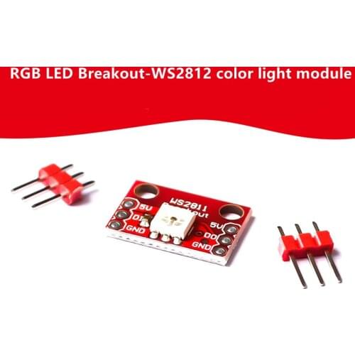 RGB LED Breakout-WS2812 color lamp module single-line interface full-color LED