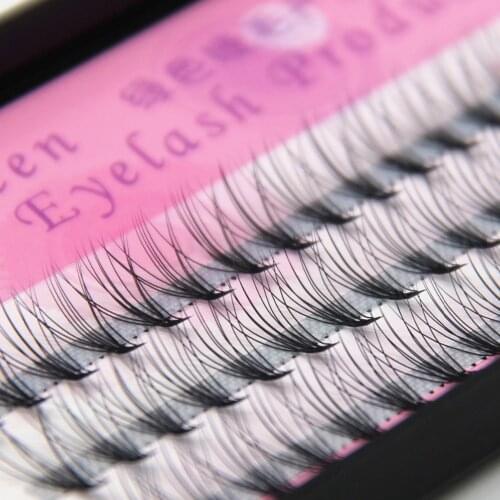 Stars Colors Eyelash Natural Curl False Eyelashes Extension Eyes Tools 6mm 8mm 10mm 12mm Free Shipping Green Eyelash Product