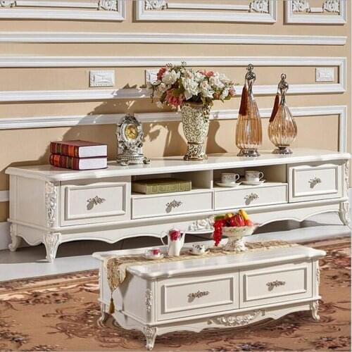 Antique High Living Room Wooden furniture lcd TV Stand pfy10022