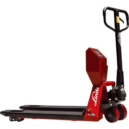 Linde Hand Pallet Truck M20W 2t hydraulic pallet truck with scale without printer 2 ton manual pallet jack pallet truck lift