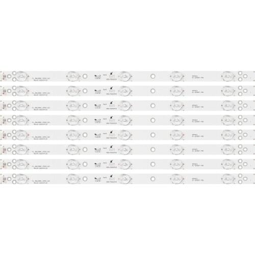 LED Backlight strip 5 Lamp 400mm For Toshiba 39L2309C 39L2306C 39L2303C 4C-LB390T-YHB 4C-LB39T0-YHB for TCL_39L2306C_3030C_8X5