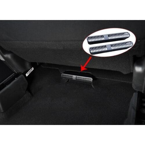 2pcs for Honda CRV LX EX EX-L Touring 2019 2018 2017 Car Floor Air Conditioning Cover Auto Under Seat Air Vent Outlet Cover