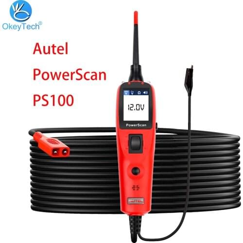 2021 Autel PowerScan PS100 Electrical System Diagnosis Tool Automotive Circuit Tester Power Circuit Probe Kit