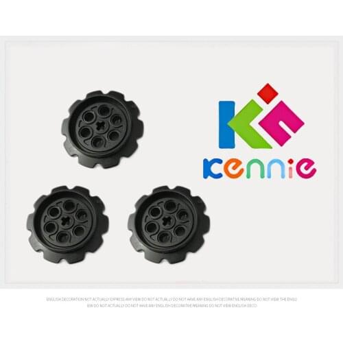 50pcs/lot Kennie Building Blocks Bulk moc Parts moc NO.5 pulley moc Connector Compatible With Accessory NO.57519