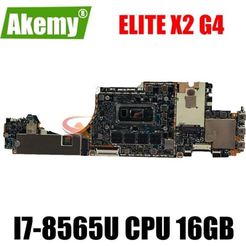 Akemy LA-G931P mainboard for HP Elite x2 G4 laptop motherboard mainboard WITH i7-8565U CPU 16GB RAM test 100% OK
