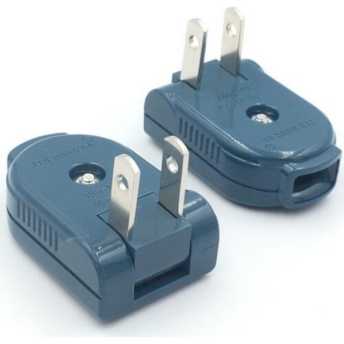 American Standard Two flat industrial power socket JHD-2201 connector socket JHD-2202 female plug /10A /250V 10pcs