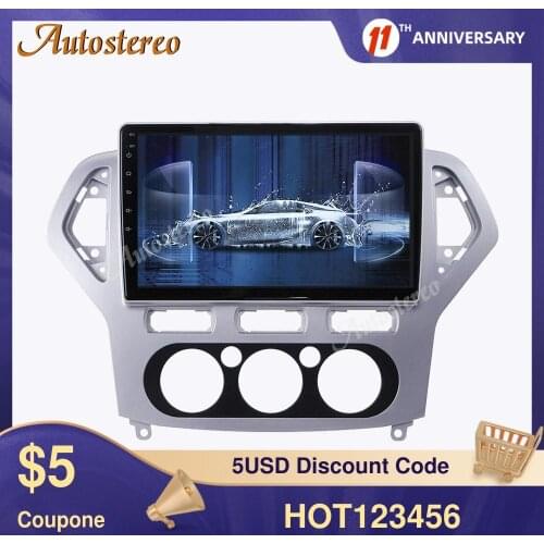 Car GPS Navigation For Ford mondeo MK4 2007-2010 Android Multimedia Radio DVD Player Auto Stereo Radio Recorder Carplay DSP 2K