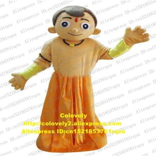 Chota Bheem Young Married Woman Mascot Costume Adult Cartoon Character Attract Popularity Sales Performance zz6957