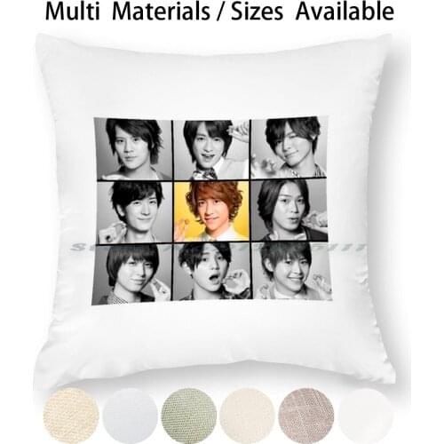 Hey! Say! Jump! Yaotome Hikaru Pillow Case Throw Pillow Cover Cotton Linen Flax Hey Say Jump Yaotome Hikaru Japanese Idol Pop
