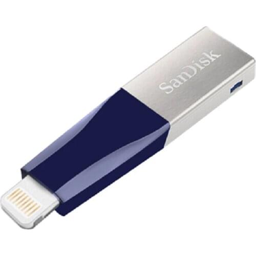 Sandisk iXPAND USB 3.0 OTG Flash Drive 64GB Lightning to Metal Pen 128GB 256GB U Disk For iPhone iPad iPod Memory Stick