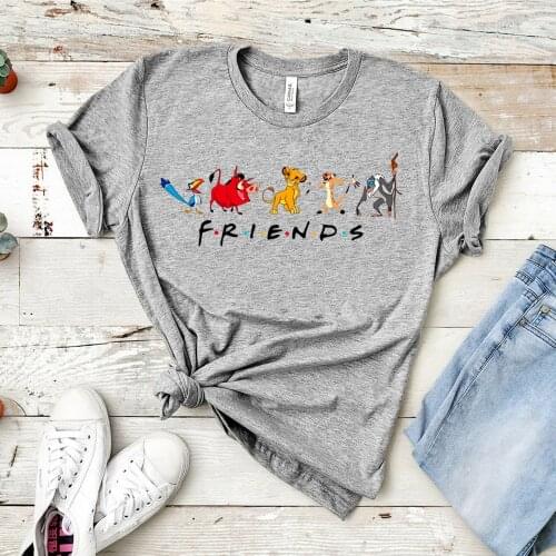 Animal Kingdom Shirt Lion King Friends Shirt Friends Tops&tee Funny Graphic Vacation T-shirt