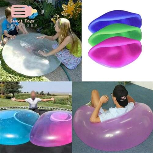 Hot selling durable bubble ball inflatable fun transparent bubble ball inflatable ball creative childrens big light ball toy