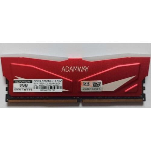 ADAMWAWYDDR4 Ares series RGB memoria de juego DDR4 32GB 16GB 8GB memoria 2666MHZ 3000MHZ 3200MHZ Memoria Soporte PC DIMM tablero