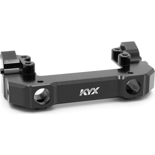 KYX Racing Metal Front Bumper/Servo Mount Upgrades Parts Accessories for RC Crawler Car Axial SCX10 III AXI03007 SCX10.3