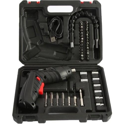 LBWS-292 Electric Drill Multifunction Rechargeable 3.6V Mini Electric Drill Set for Punching Car Repair Tool Auxiliary Equipment