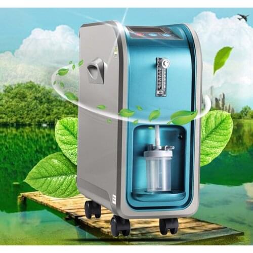 Oxygene Concentrator Machine Home Care Oxygen Generator Air Purifier 5L Flow Adjustable Oxygene Supplier Atomizer Machine