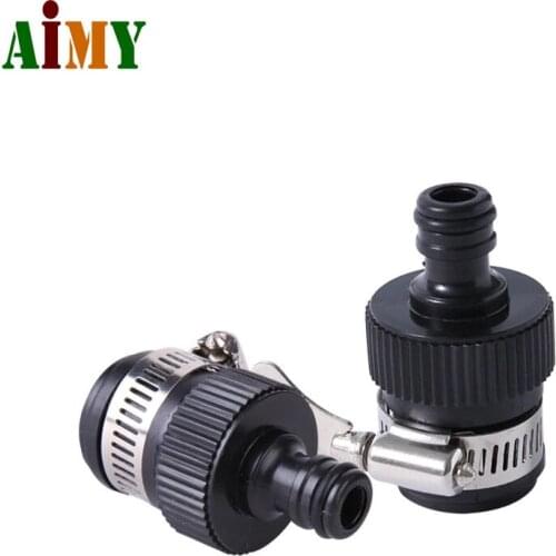 Durable Universal Water Faucet Adapter Plastic Hose Fitting Hose Irrigation Quick Connector Garden Suit For 13-24mm OD Tap