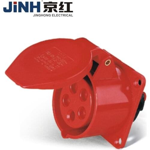 Industrial Plug Connector 32A 240V-415V waterproof dustproof IP44 3P+N-E Industrial Socket