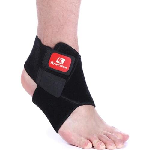 Adjustable Elastic Compression Ankle Brace Basketball Soccer GYM Fitness Ankle Protector Breathable Ankle Support Bandage Strap