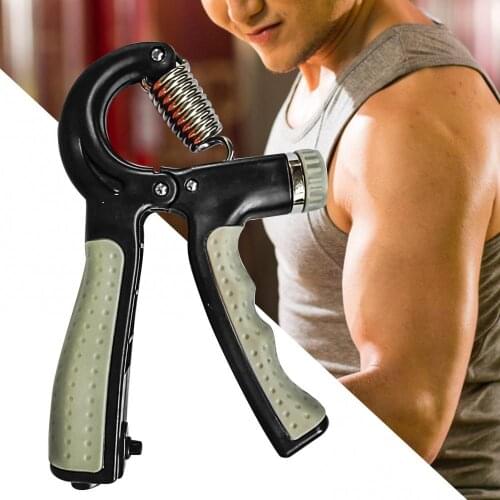 Hand Gripper with Counter Adjustable Spring Steel Hand Strength Strengthener Exercise