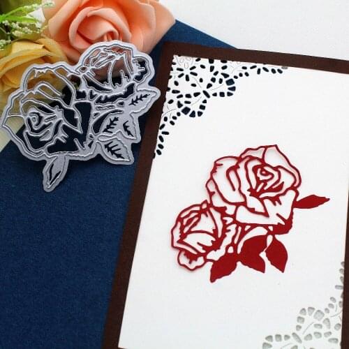Beautiful Flowers Metal Cutting Dies For DIY Scrapbooking Photo Album Embossing Paper Cards Decorative Crafts